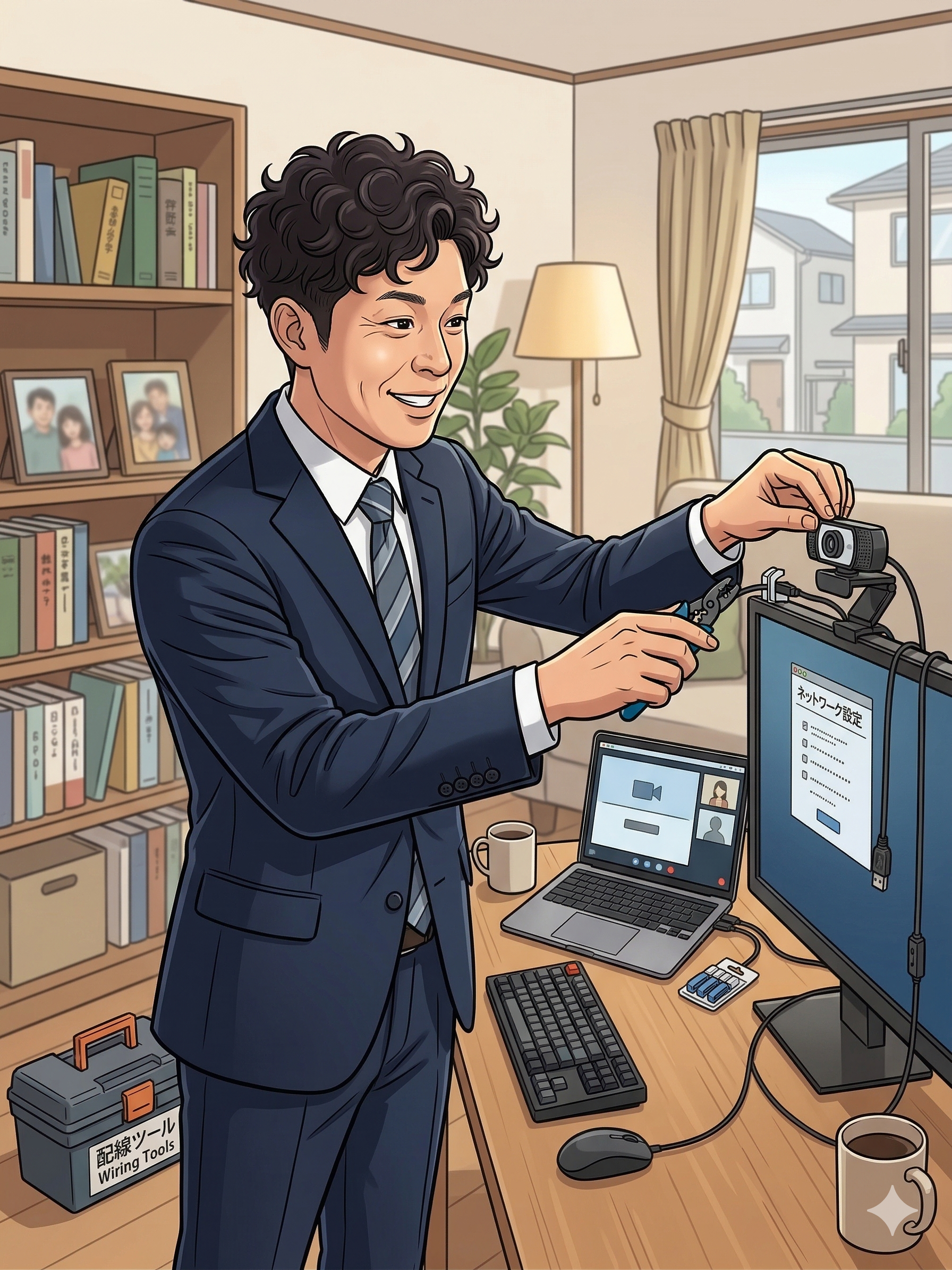 確実なインフラ整備・配線工事