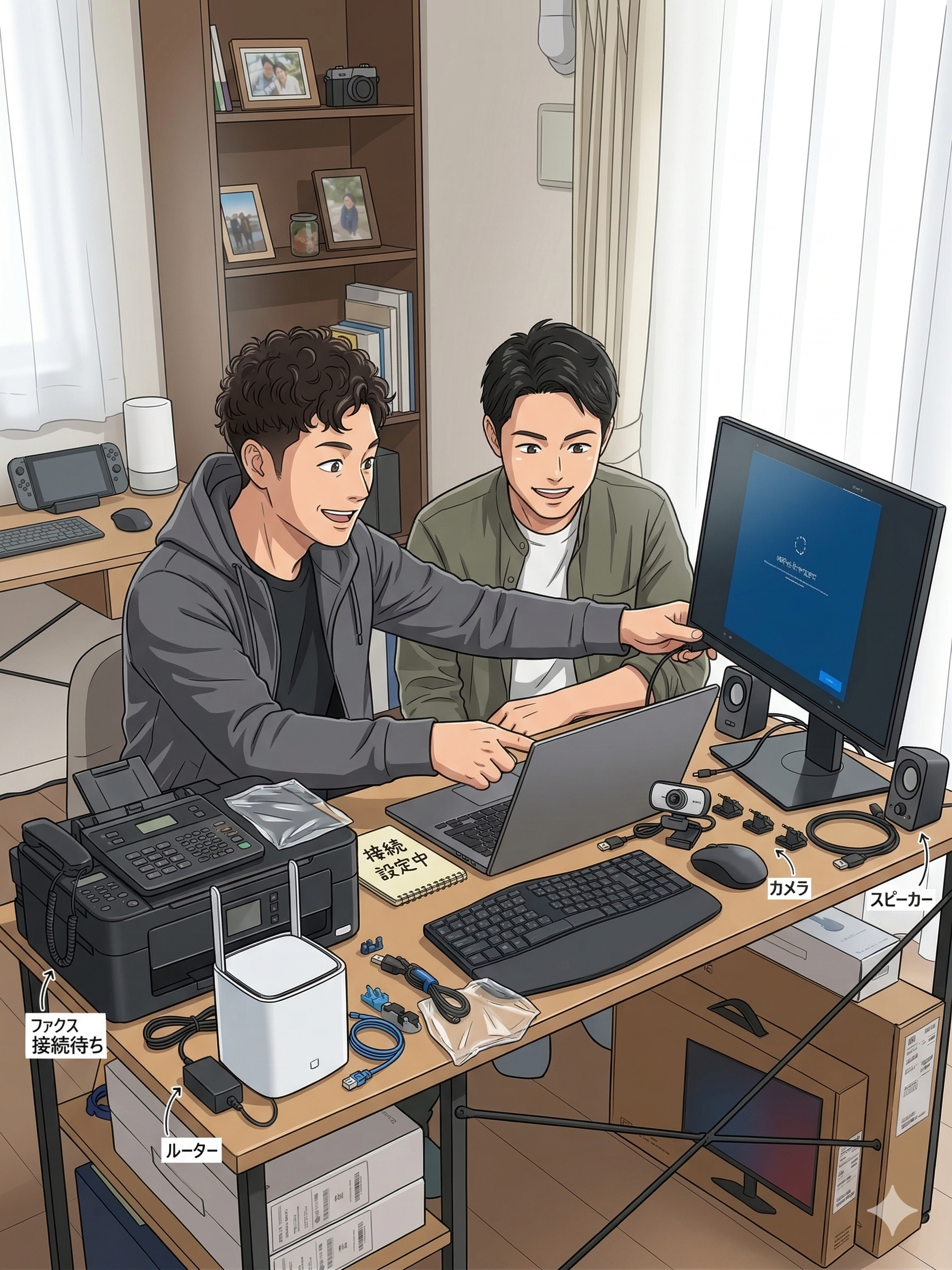 親身に寄り添うパソコンサポート