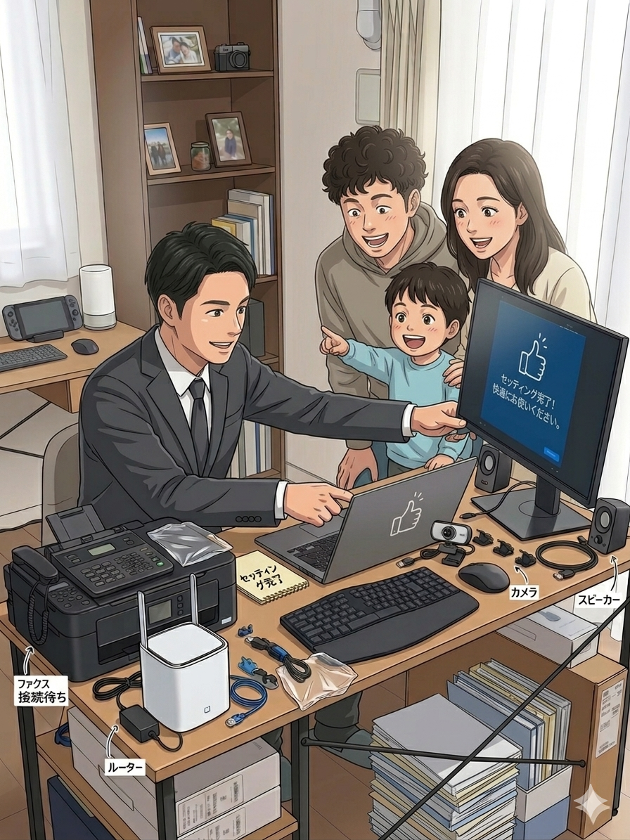 親身に寄り添うパソコンサポート